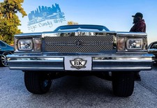86-1990 Chevy Caprice Chrome Grill Dual Weave Mesh Tiarra Grille Light Up Badge 86-1990 Chevy Caprice Chrome Grill Dual Weave Mesh Tiarra Grille Light Up Badge