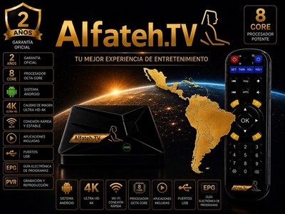 Best Latin America ,Indian , African & Europe Android TV Box 2 Years 8 Core Chip
