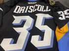 Toledo Walleye Game Worn Jersey Driscoll #35 Goalie cut — photo 2