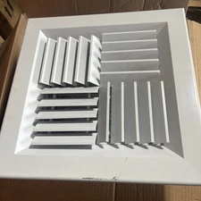 ProSelect PSAMODOM1010  10" x 10" Duct Connection  Aluminum Ceiling Diffuser