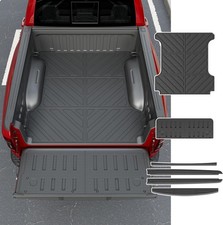 For 2019-2026 Dodge Ram 1500 Truck Bed Rail Caps Truck Bed Mat Tailgate Mat