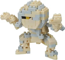 Nanoblock Mummy Man NBC_317 Micro-Sized Building Block Set – Brand New