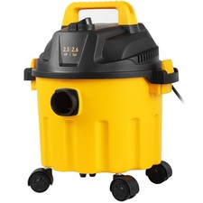 Wet Dry Vac, 2.6 Gallon, 2.5 Peak HP, 3 in 1 Portable Shop Vacuum with Blowing F