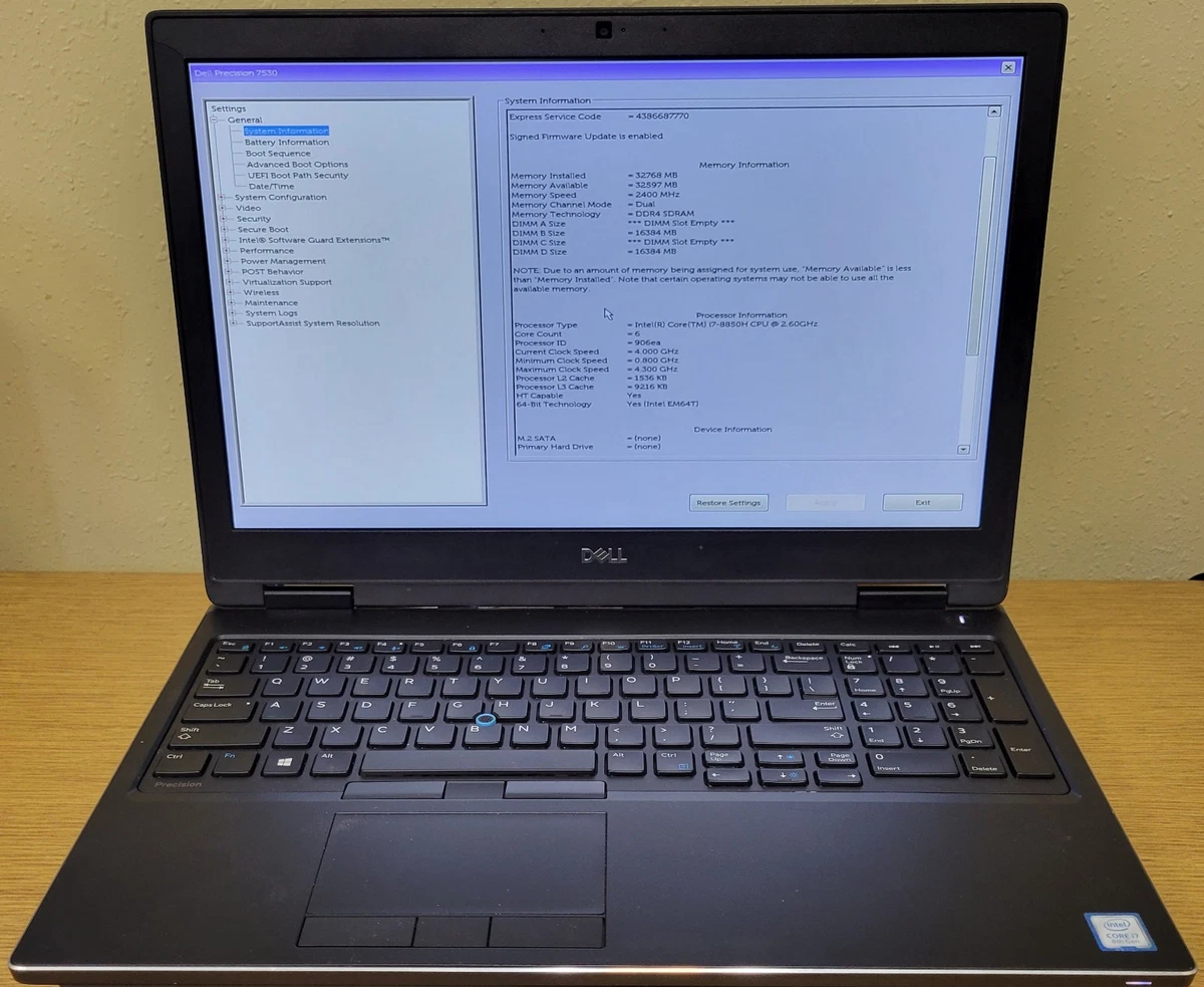 Dell Precision 7530 PC Workstation for Sale | Shop New & Used 