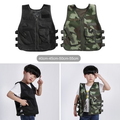 Einstellbare Kinder Anti-Stab Weste, Kinder Outdoor CS Gaming Body Chest Protect