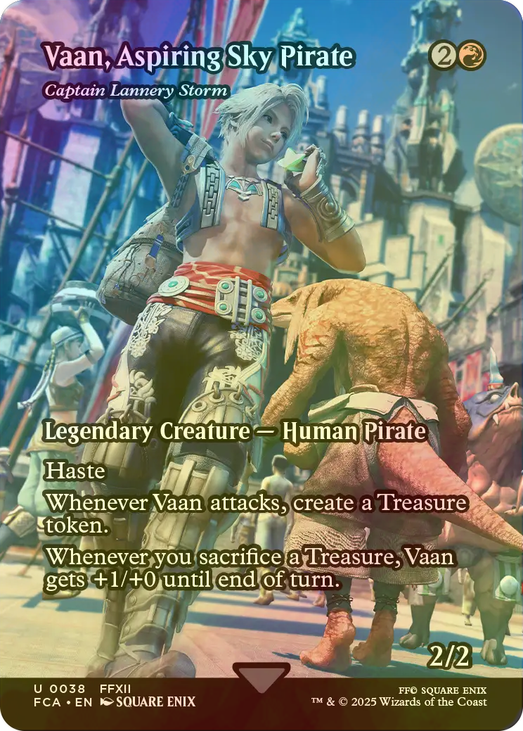 MTG FOIL Vaan, Aspiring Sky pirate Full Art English | eBay