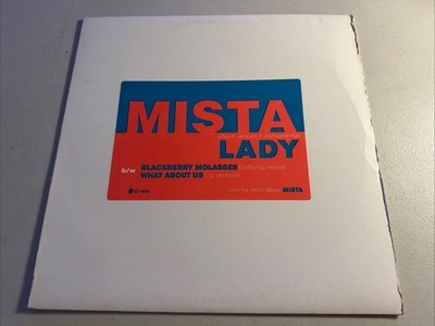 MISTA - LADY b/w BLACKBERRY MOLASSES / WHAT ABOUT US - 12'' VINYL SINGLE