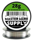 Nichrome 80 - 50ft - 28 Gauge Wire 28g - 0.32mm - 0.013in - Master Wire Supply