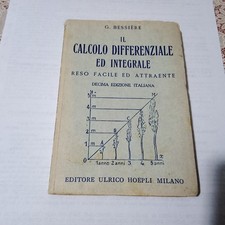 Bessiere | Il Calcolo Differenziale Ed Integrale | Hoepli 1952
