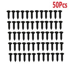 50Pcs Iron Guitar Pickguard Mounting Screws For Fender Strat/Tele Electric Bass