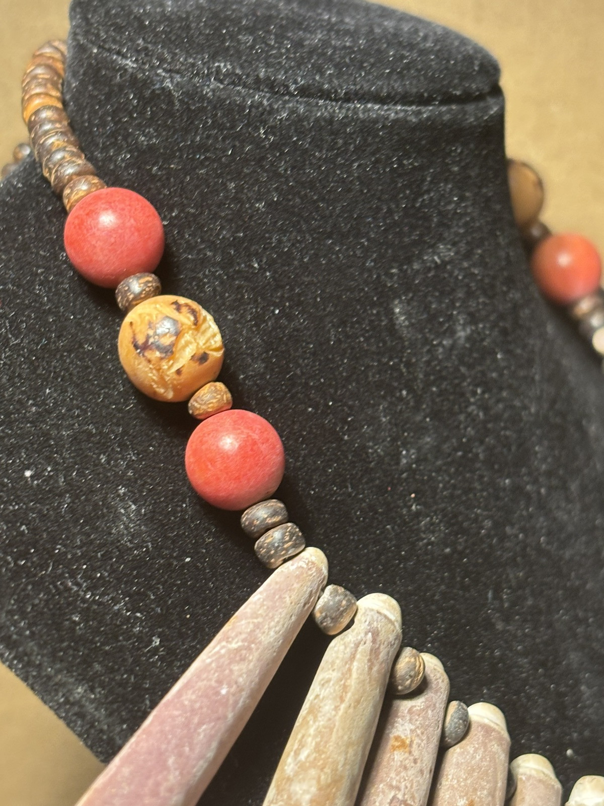 Vintage Agate Statement  Necklace - image 10