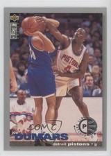 1995-96 Upper Deck Collector's Choice Player's Club Joe Dumars #4 HOF 6k2