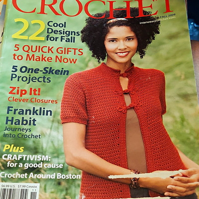 Interweave Crochet Magazine Fall 2009 English Illustrated Crochet Franklin Habit