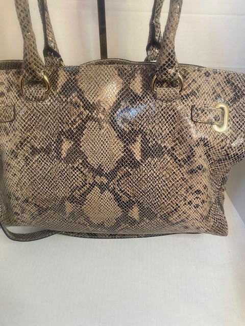 Michael Kors Michael Kors Hamilton Python-Embosse… - image 4