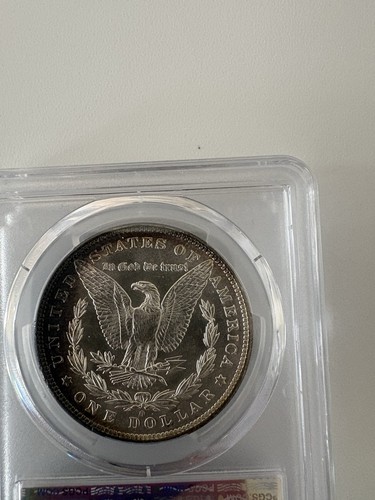 1881-O Morgan Silver Dollar - PCGS MS63 The Tone 🌈 - Picture 2 of 2