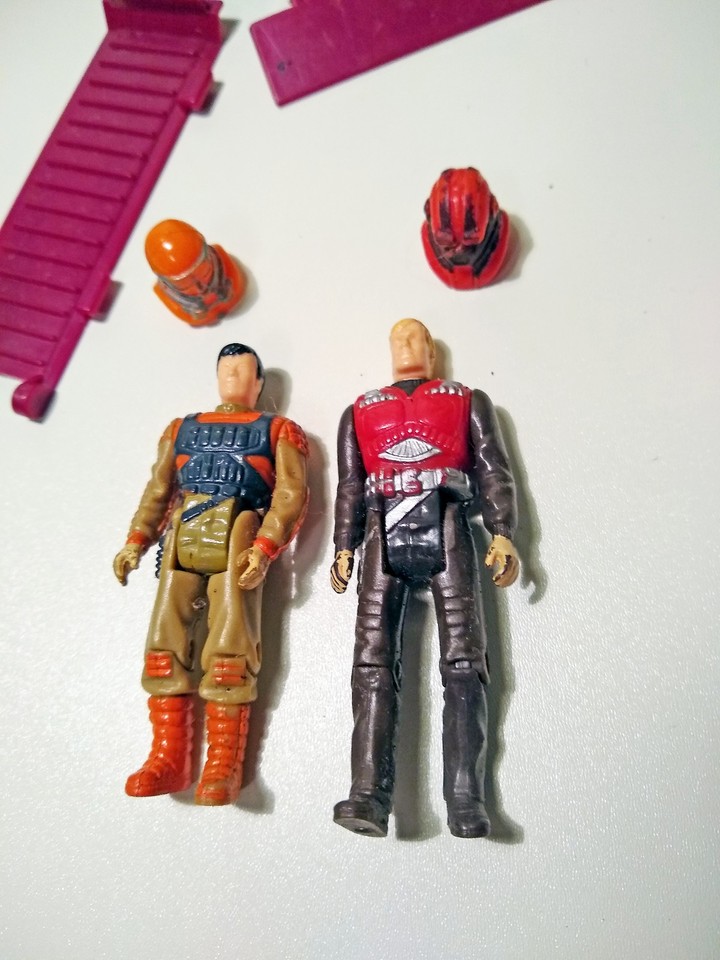 vintage Kenner M.A.S.K. 5 Figures LOT Complete w/ helmets