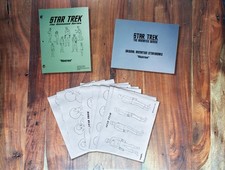 Animated Star Trek "Albatross" Script, Storyboard, Model Sheets - Reprint