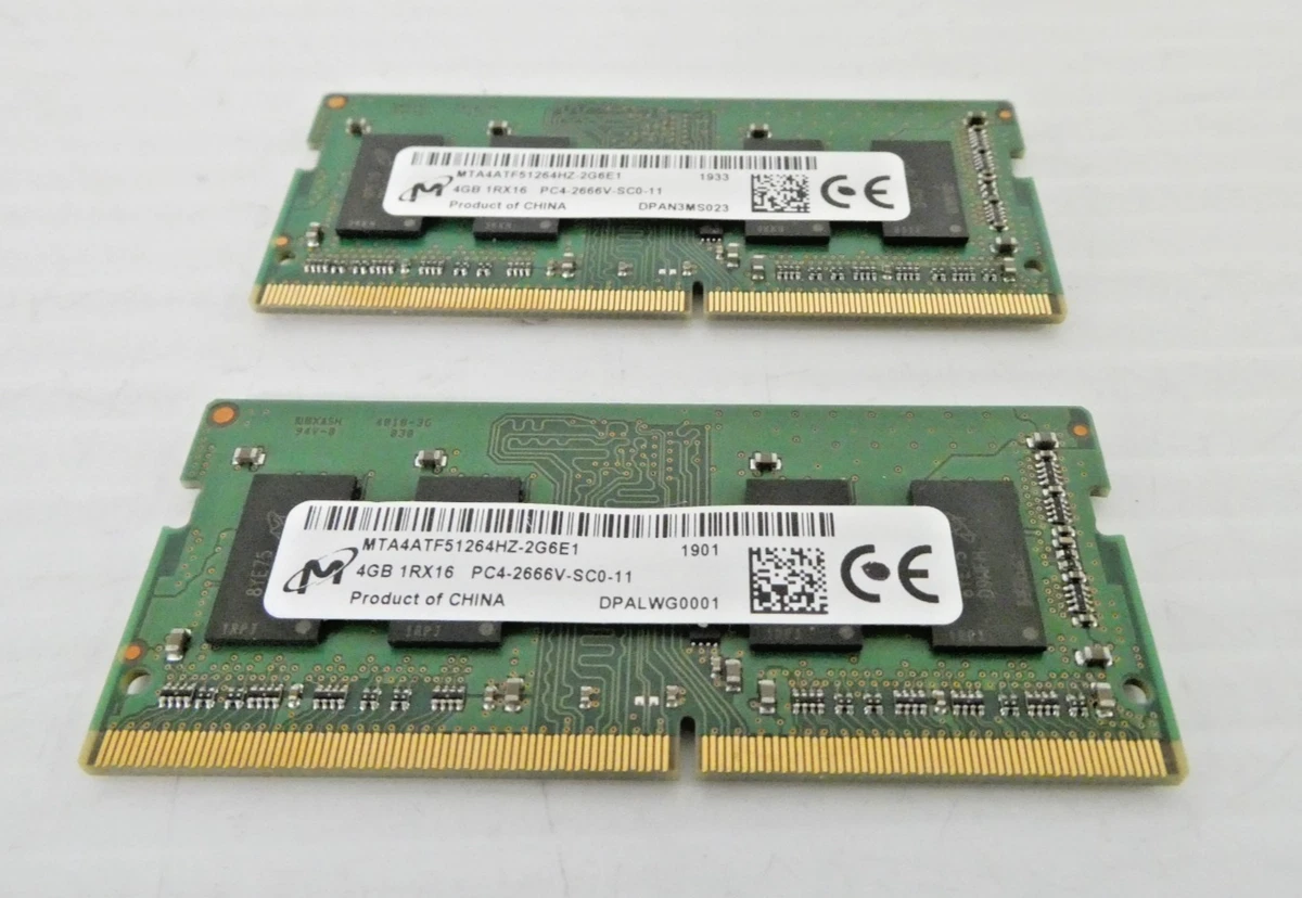MTA72ASS8G72LZ-2G6B2 MICRON 64 Go 4DRX4 PC4-2666V DDR4 Mémoire