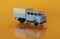 Busch Espewe 95193 Ifa W50 L/Btp Deutsche Post Ddr Grau 1:87, Neu - Modellauto