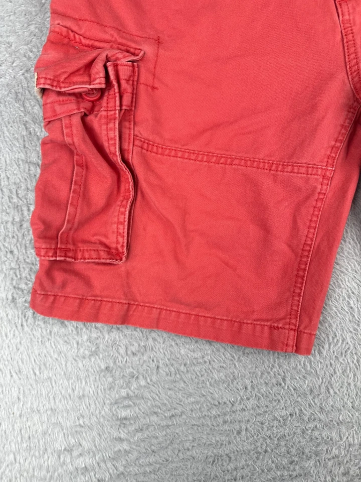 Pantalones Cortos Nautica Jeans Hombres 36 Rosa Carga 100% Algodón Sarga Senderismo Informal 36x10 Foto 3 de 4