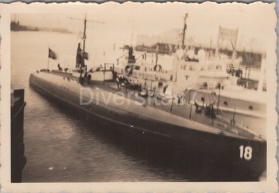 Photo, Kriegsmarine, Speedboat Number 18, D/67