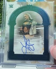 2025 Topps Royalty WWE Liv Morgan Pillars of Greatness ON CARD AUTO /25