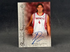 2007-08 UD PREMIER LUIS SCOLA PI-LS ROOKIE IMPRESSIONS AUTO 20/50 ROCKETS RC