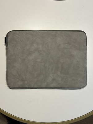Laptop Tasche 15  Laptoptasche Neu Grau Taikesen Wasserabweisenden Stoff