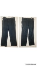 Vintage Polo Ralph Lauren Cotten Linen Trousers Black 36/30