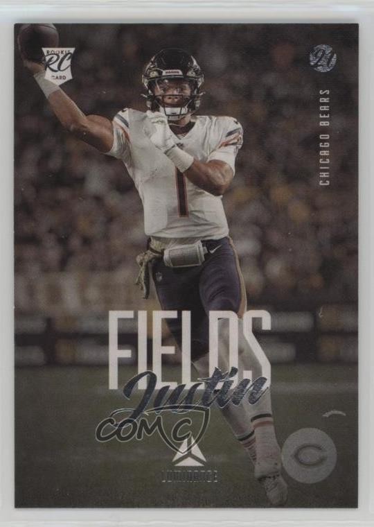 2021 Panini Chronicles Luminance Update Rookies Justin Fields #203 RC