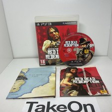 RED DEAD REDEMPTION PS3 PLAYSTATION 3 COMPLETO VERSIONE ITALIANA COME NUOVO
