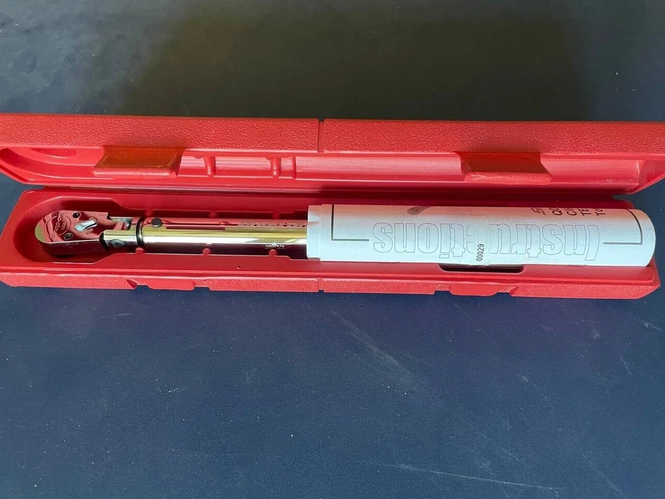 Snap-On QD2FR75 Tools 3/8" Drive Adjustable Click Style Flex Torque Wrench - Image 3 of 4