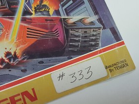 Vindicators Tengen Authentic Original NES Nintendo Manual Only *stickers