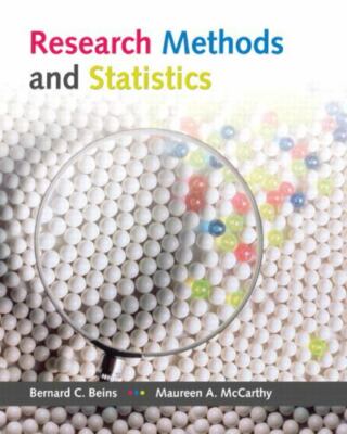 Research Methods and Statistics - 020562409X, hardcover, Bernard C Beins