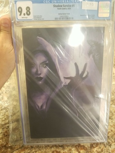 Shadow Service 1 Salinas Virgin Variante CGC 9.8, Vault Comics - Bild 9 von 9