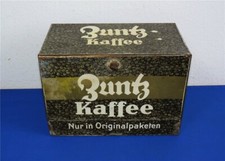 Zuntz Kaffee Schrank Kaffeedose 37 x 20,5 x 26,5 cm ca 1930er -1950er Jahre