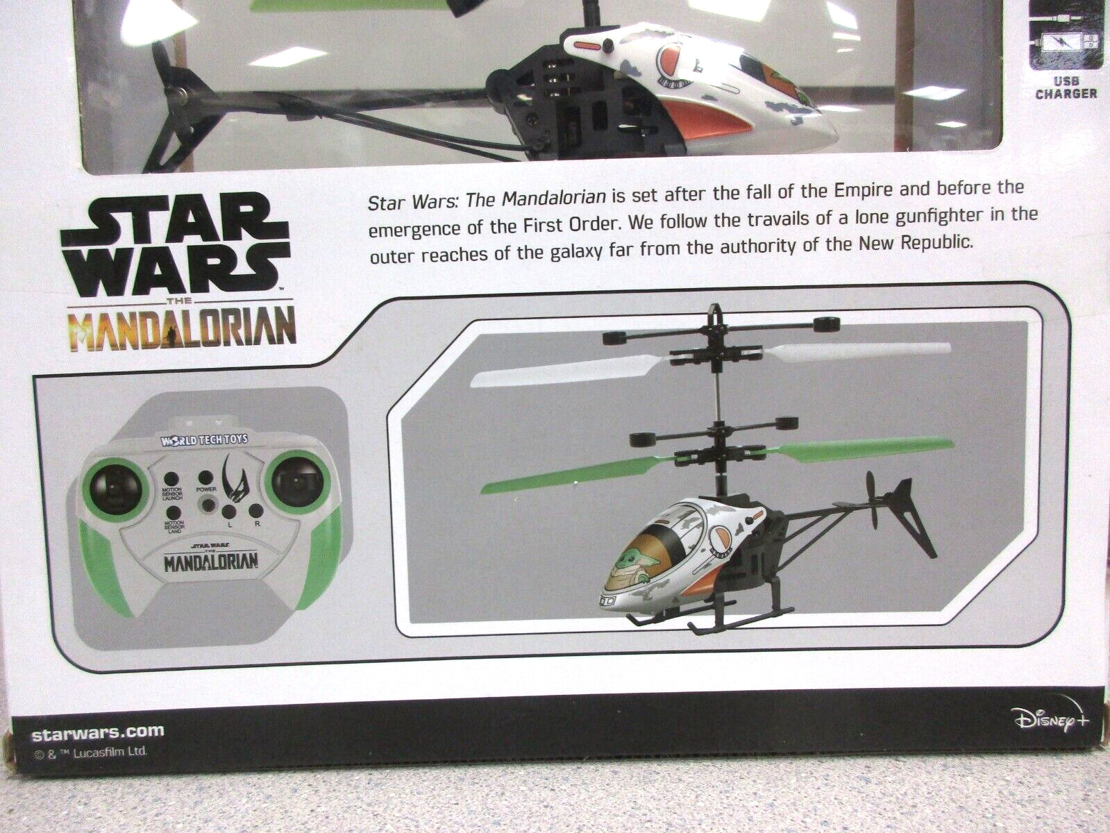 Helicopter RC Star Wars The Mandalorian Baby Yoda