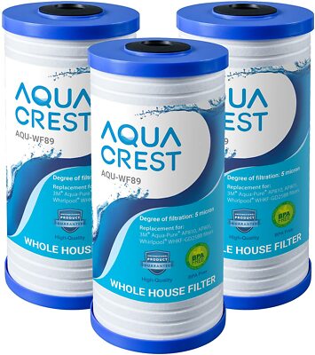 AQUA CREST AP810 Whole House Water Filter Replacement for 3M  Aqua-Pure AP810(3)