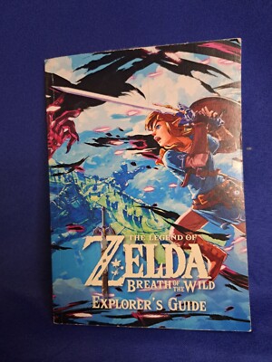Legend of Zelda Breath of the Wild Explorer's Guide Book Edition