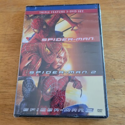 Spider-Man Triple Feature (DVD) NEW SEALED 43396364837|