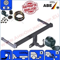AHK & ES13 FüR Ford Focus Limousine98-05 AnhäNgerkupplung Komplett + Elektrosatz