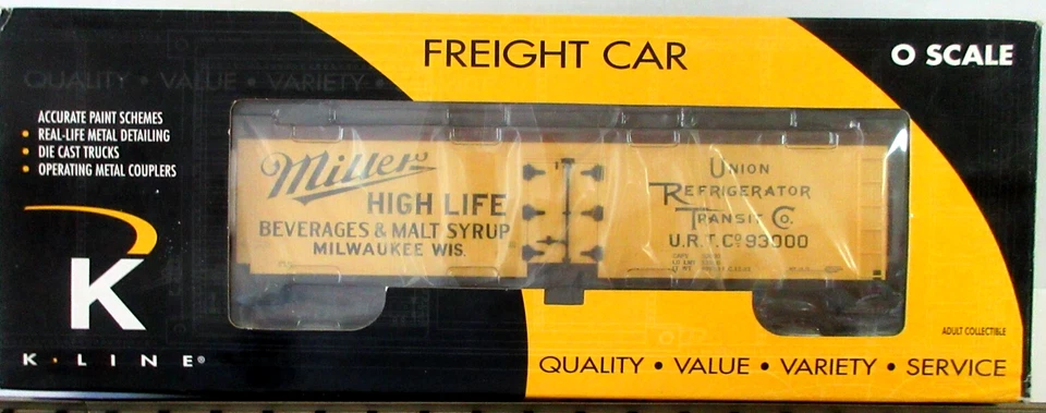 O GAUGE K-LINE K 742-6401 MILLER WOOD SIDED REEFER # 93000 - Image 3 of 3
