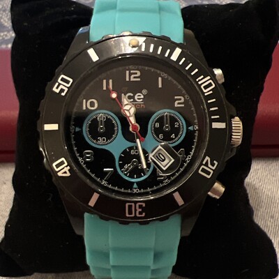 Ice Watch Ice Chrono Electrik Men's Watch Green New Battery