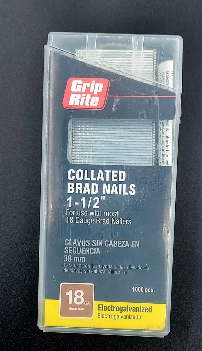 Brads on sale 18 gauge
