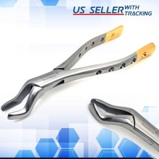 GERMAN STAINLESS TOOTH EXTRACTION FORCEPS 10S DENTAL UPPER MOLARS SERRATED BEAK