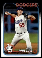 2024 Topps #569 Evan Phillips Los Angeles Dodgers Baseball Card