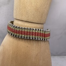 Genuine Links London Multi Colour 925 Sil Friendship Bracelet, Fully Hallmarked.