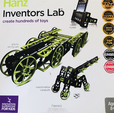 Hanz  Inventors Lab Kit Create, Innovate & Learn Engineering & Design Principles
