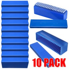 10 Pcs Storage Box Plastic Case for 20 Certified PCGS NGC Slabs Coin Holders