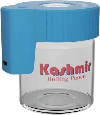 Kitchen Storage Jar with LED Air Tight Jar for Storage 10X Magnifying Jar for St